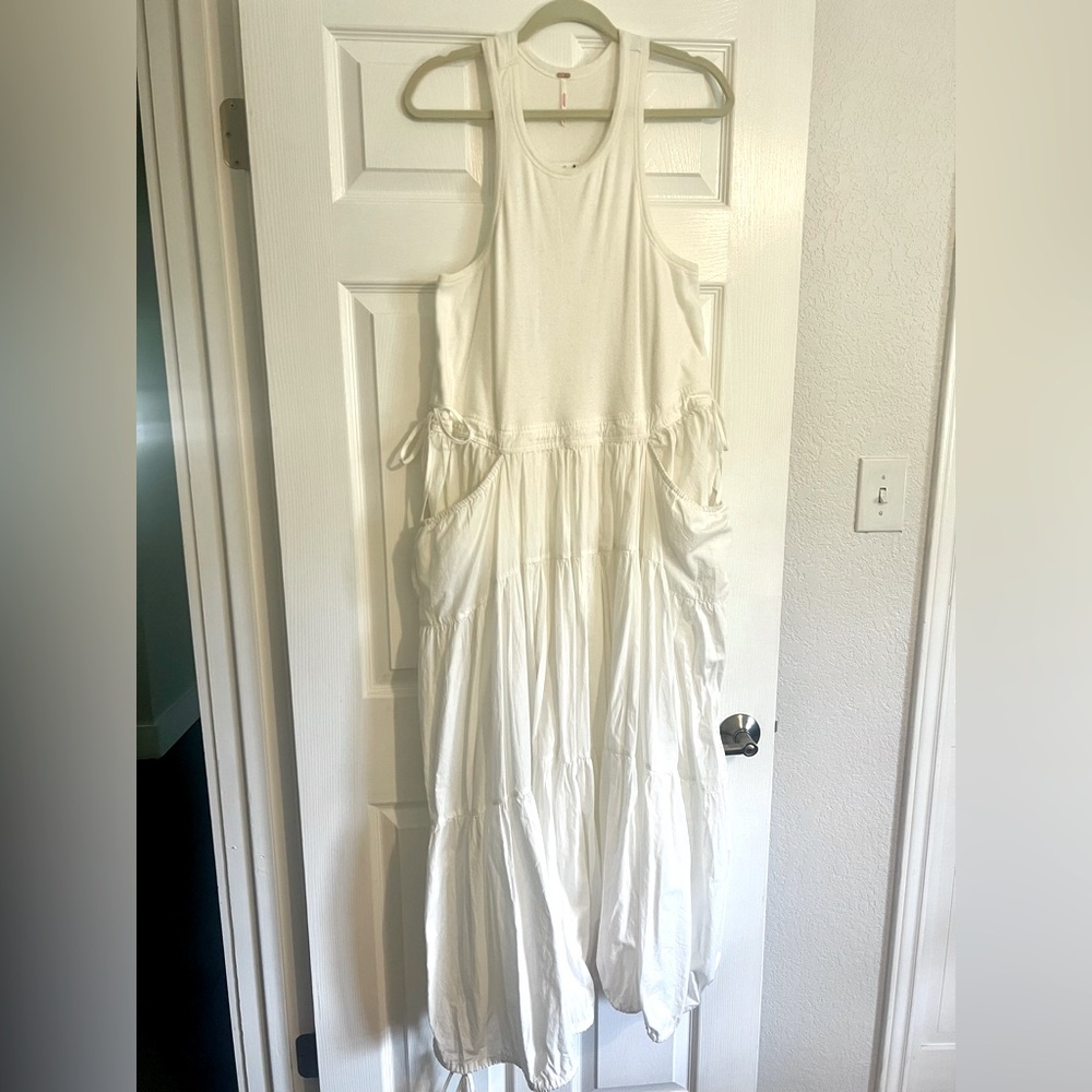 Free People Akino Tank Dress with Balloon Skirt NWT